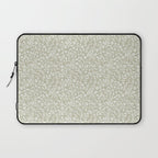 Ditsy Toile Floral - Sage Laptop Sleeve Gallery Image 1