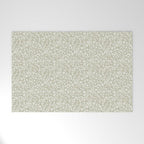 Ditsy Toile Floral - Sage Welcome Mat Gallery Image 1