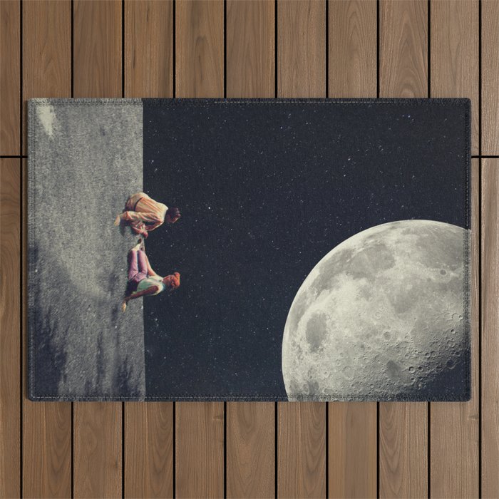 I Gave You the Moon for a Smile Outdoor Rug Gallery Image 1
