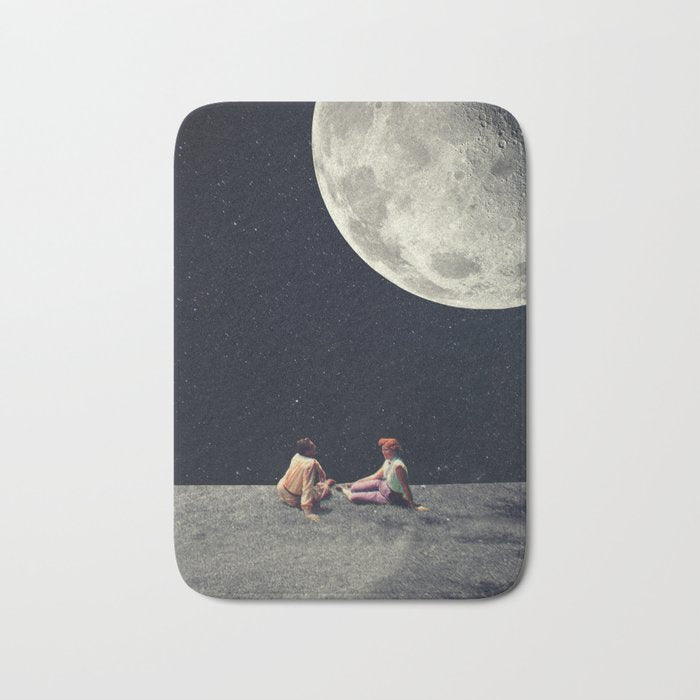 I Gave You the Moon for a Smile Bath Mat Gallery Image 1