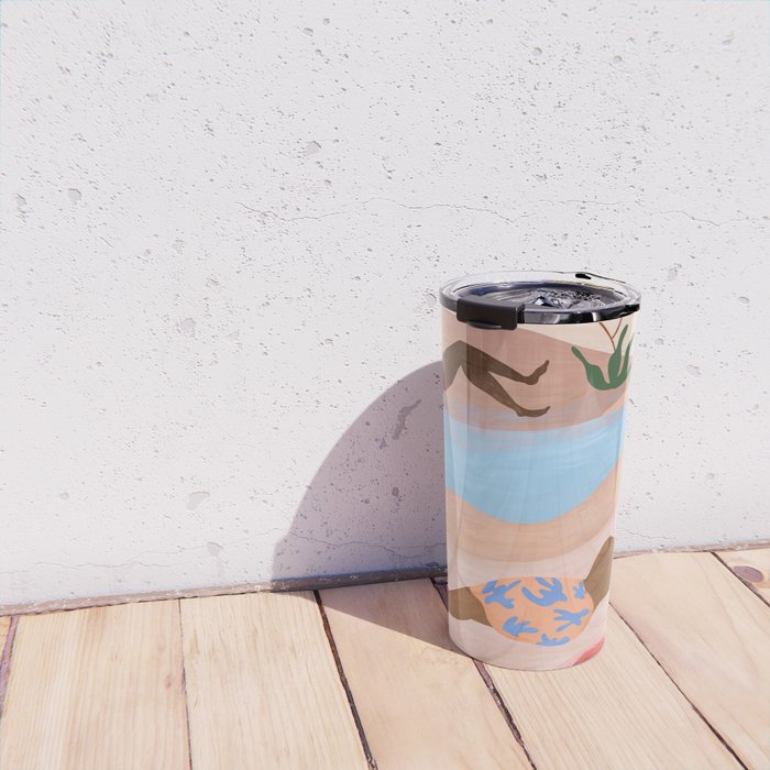 Beach Please Travel Mug Gallery Image 4