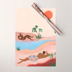 Beach Please Wrapping Paper Gallery Image 1