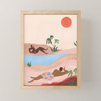 Beach Please Mini Art Print Gallery Image 1