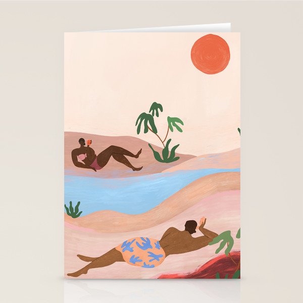 Beach Please Stationery Card Gallery Image 1