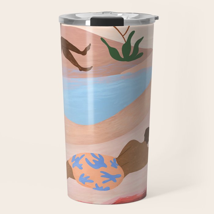 Beach Please Travel Mug Gallery Image 1
