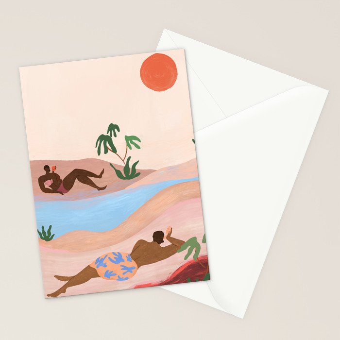 Beach Please Stationery Card Gallery Image 2