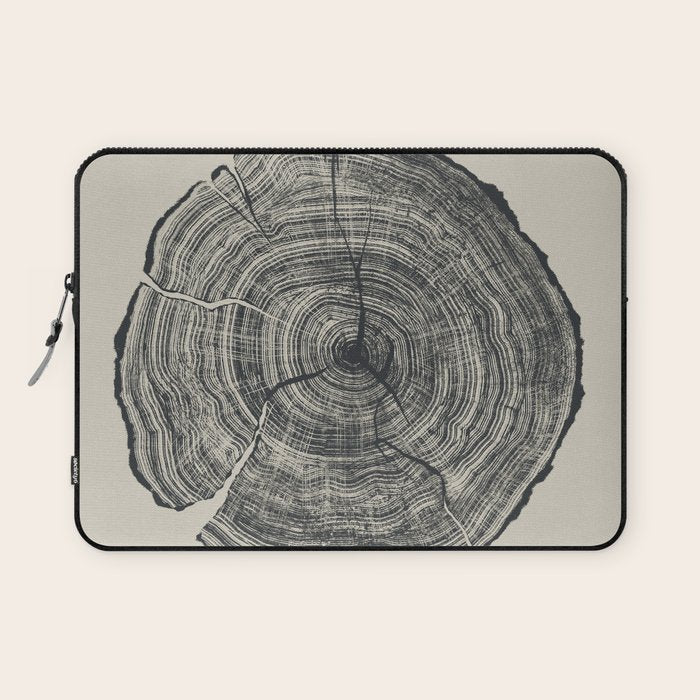 Hand-Drawn Oak Laptop Sleeve Gallery Image 1
