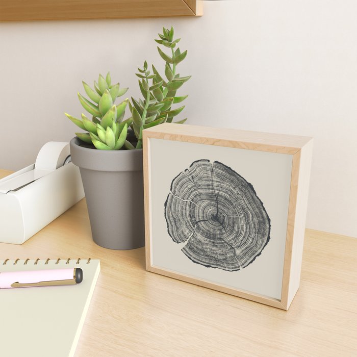 Hand-Drawn Oak Mini Art Print Gallery Image 2
