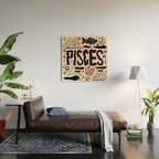 Celestial Pisces Wood Wall Art Gallery Image 2