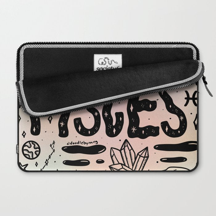 Celestial Pisces Laptop Sleeve Gallery Image 2