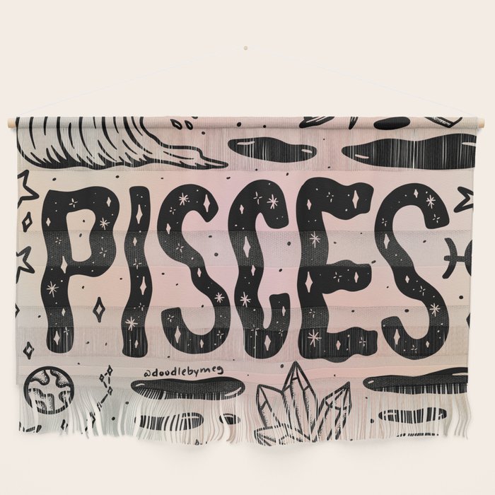 Celestial Pisces Wall Hanging Gallery Image 1