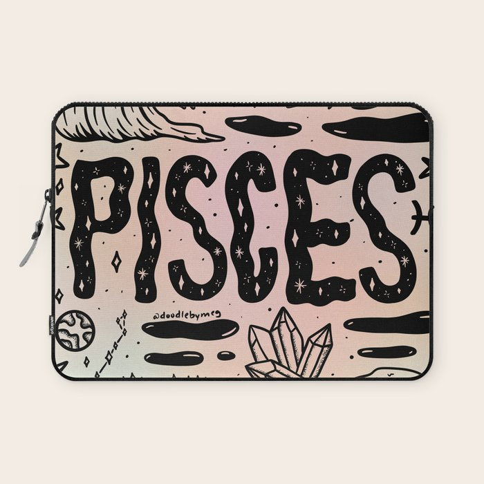Celestial Pisces Laptop Sleeve Gallery Image 1