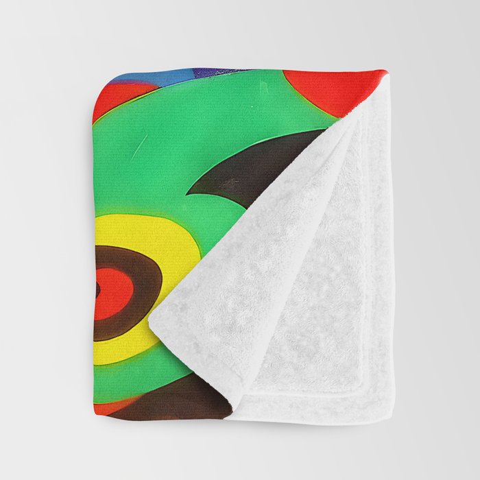 Joan Miro The Garden Throw Blanket Gallery Image 3