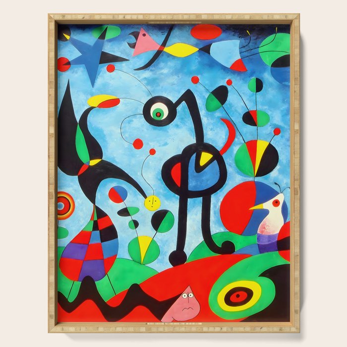 Joan Miro The Garden Serving Tray Gallery Image 1