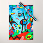 Joan Miro The Garden Wrapping Paper Gallery Image 1