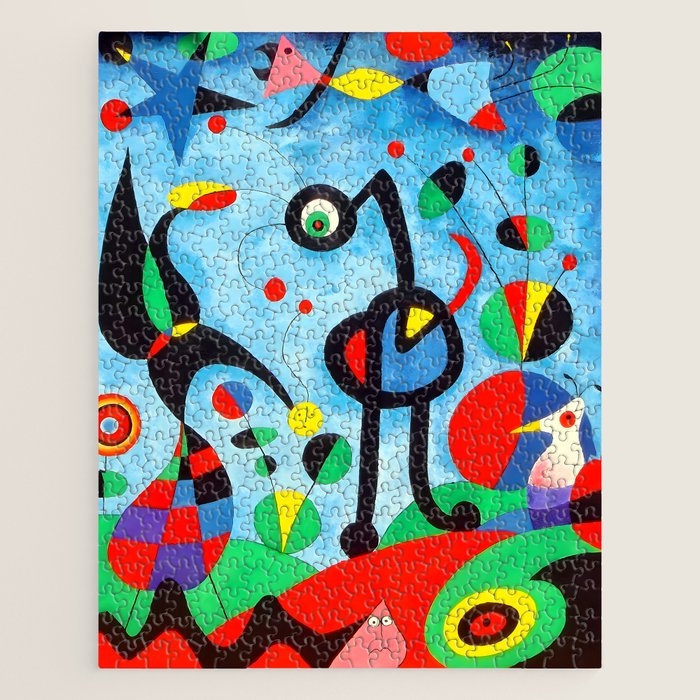 Joan Miro The Garden Jigsaw Puzzle Gallery Image 1