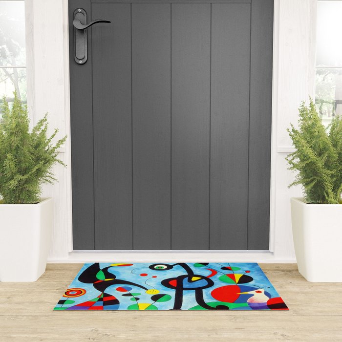 Joan Miro The Garden Welcome Mat Gallery Image 3