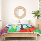 Joan Miro The Garden Duvet Cover Gallery Image 3