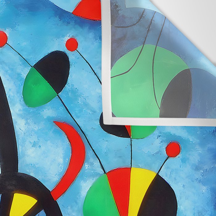 Joan Miro The Garden Wall Tapestry Gallery Image 3
