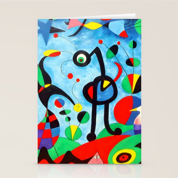 Joan Miro The Garden Stationery Card Gallery Image 1