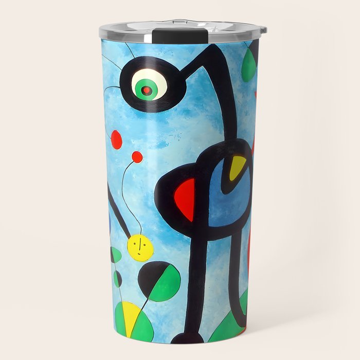 Joan Miro The Garden Travel Mug Gallery Image 1