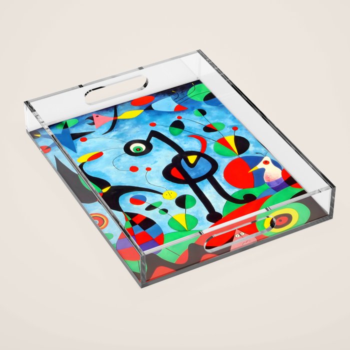 Joan Miro The Garden Acrylic Tray Gallery Image 1