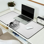 Baby Zebra - Black & White Desk Mat Gallery Image 2