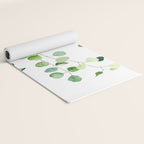 Eucalyptus Watercolor 6 Yoga Mat Gallery Image 2
