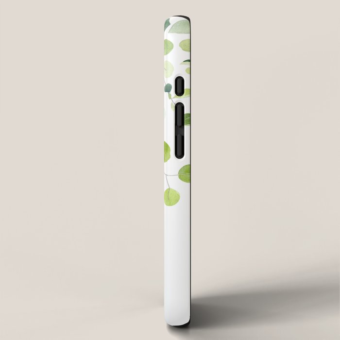 Eucalyptus Watercolor 6 iPhone Case Gallery Image 2