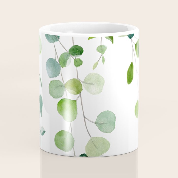 Eucalyptus Watercolor 6 Coffee Mug Gallery Image 4