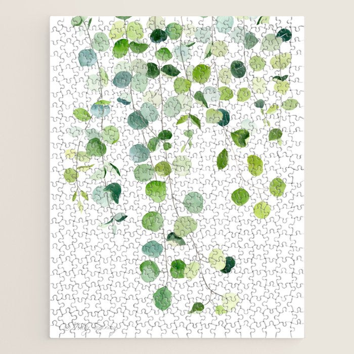 Eucalyptus Watercolor 6 Jigsaw Puzzle Gallery Image 1