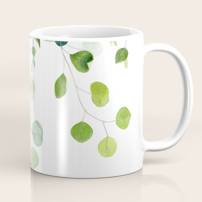 Eucalyptus Watercolor 6 Coffee Mug Gallery Image 1