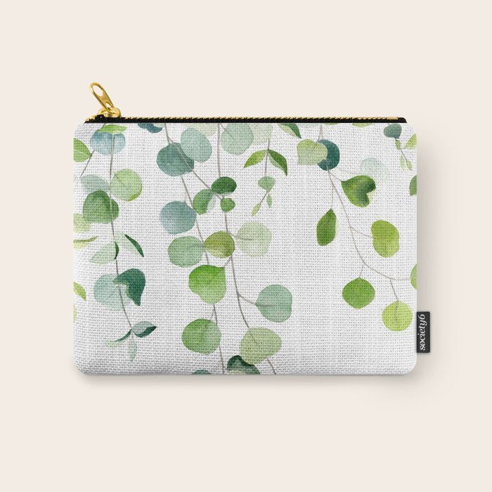 Eucalyptus Watercolor 6 Carry All Pouch Gallery Image 1