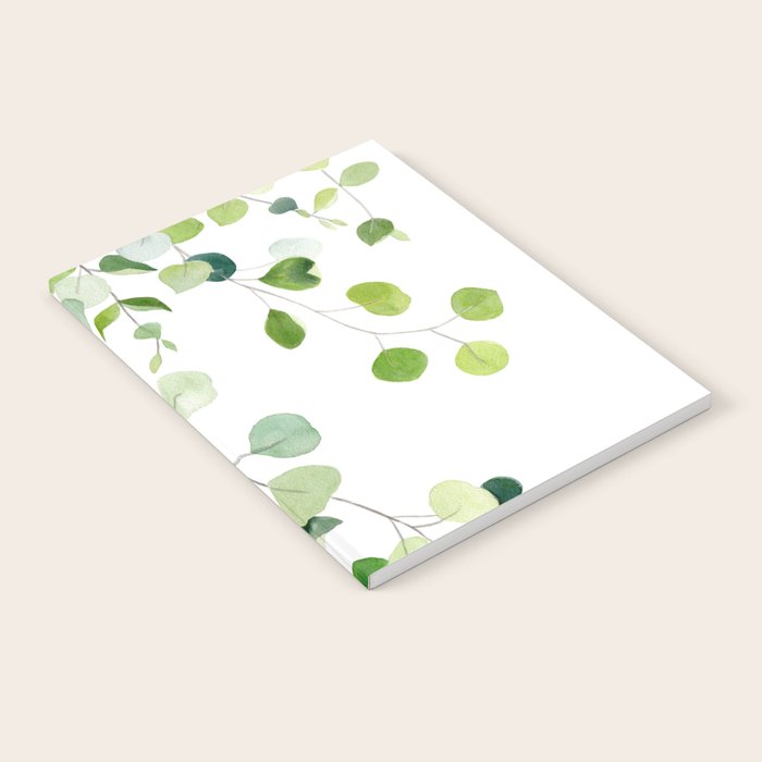 Eucalyptus Watercolor 6 Notebook Gallery Image 2