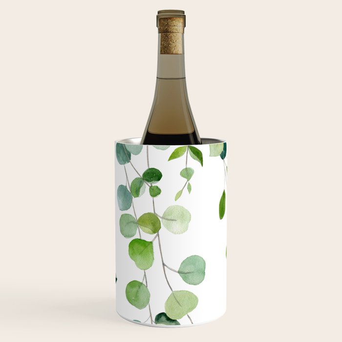 Eucalyptus Watercolor 6 Wine Chiller Gallery Image 1