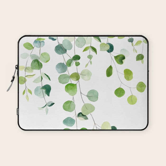 Eucalyptus Watercolor 6 Laptop Sleeve Gallery Image 1