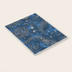 Magical Starry Night Sky Golden Cosmic Swirls Notebook Gallery Image 3