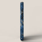 Magical Starry Night Sky Golden Cosmic Swirls iPhone Case Gallery Image 2
