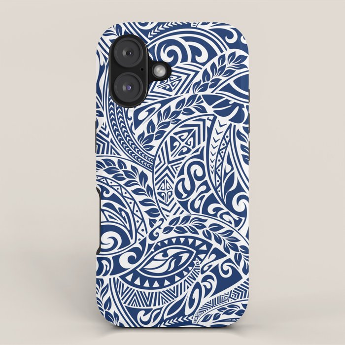 Hawaiian Tribal Pattern III iPhone Case Gallery Image 1