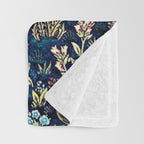 William Morris Tree Of Life, Morris floral, No,3. Throw Blanket Gallery Image 3