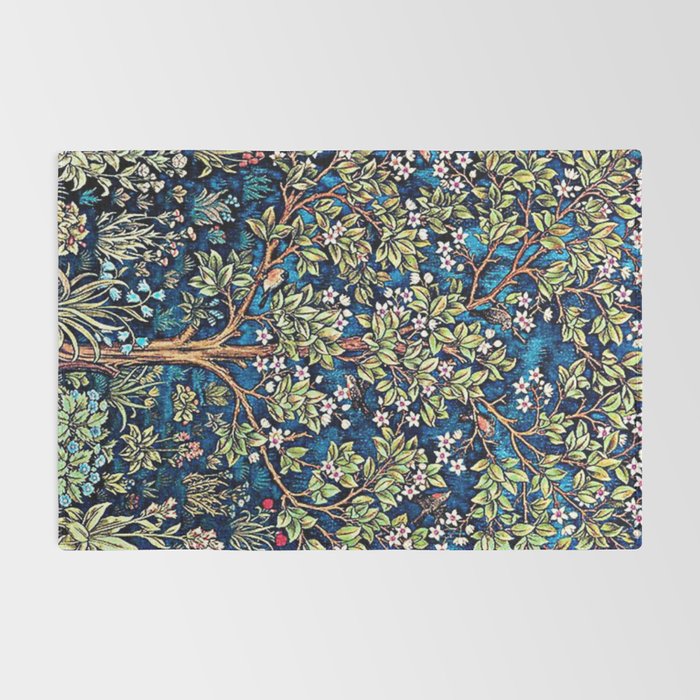 William Morris Tree Of Life, Morris floral, No,3. Rug Gallery Image 2