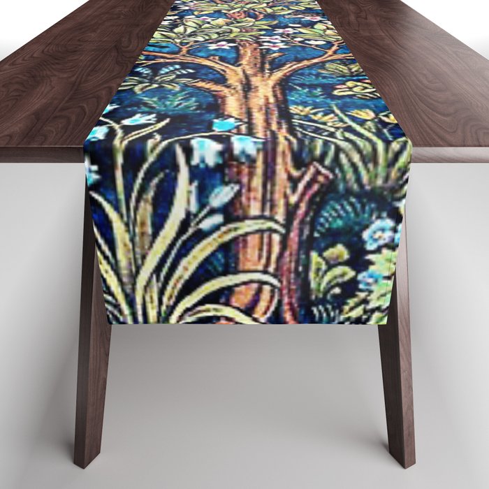 William Morris Tree Of Life, Morris floral, No,3. Table Runner Gallery Image 1