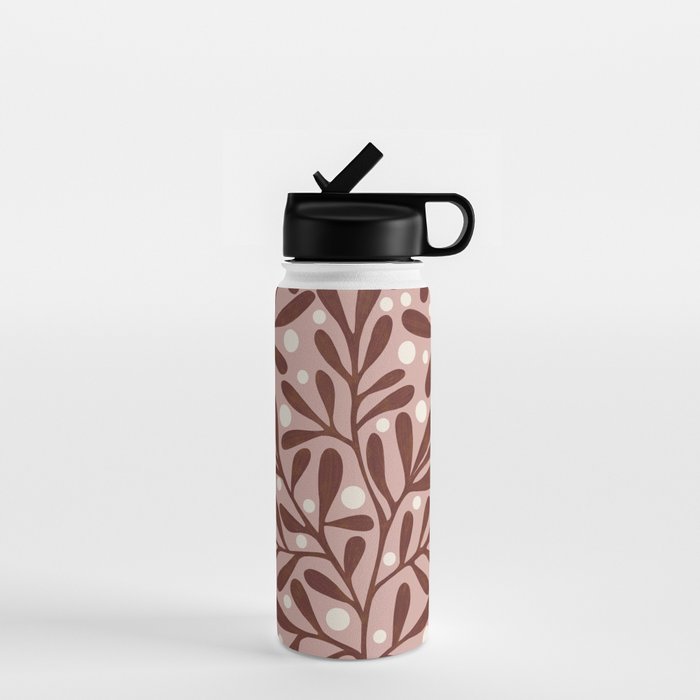 Vase and leaves Water Bottle Gallery Image 1