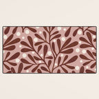 Vase and leaves Desk Mat Gallery Image 3