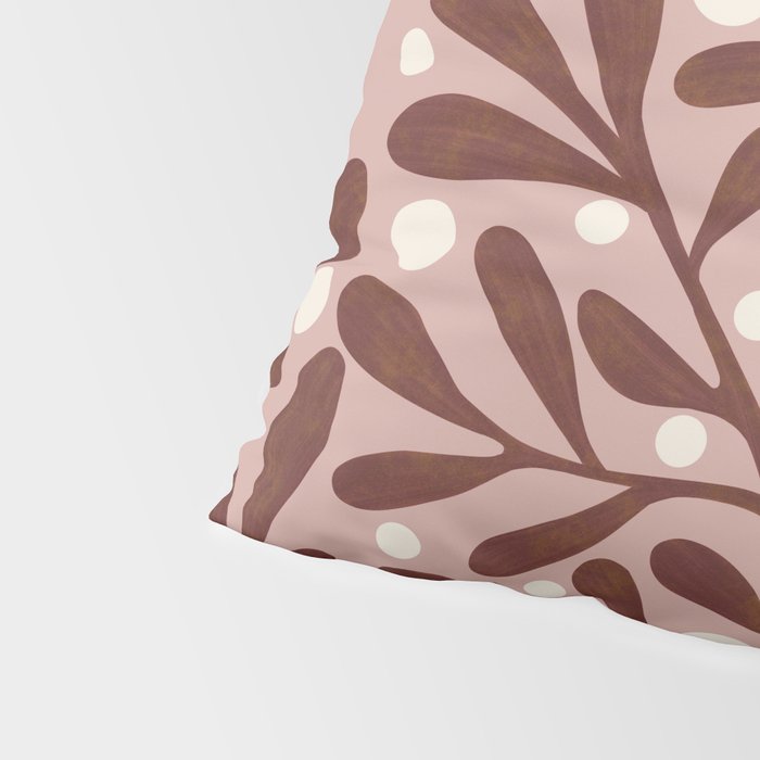 Vase and leaves Pillow Sham Gallery Image 4