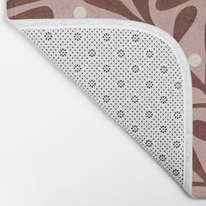 Vase and leaves Bath Mat Gallery Image 2