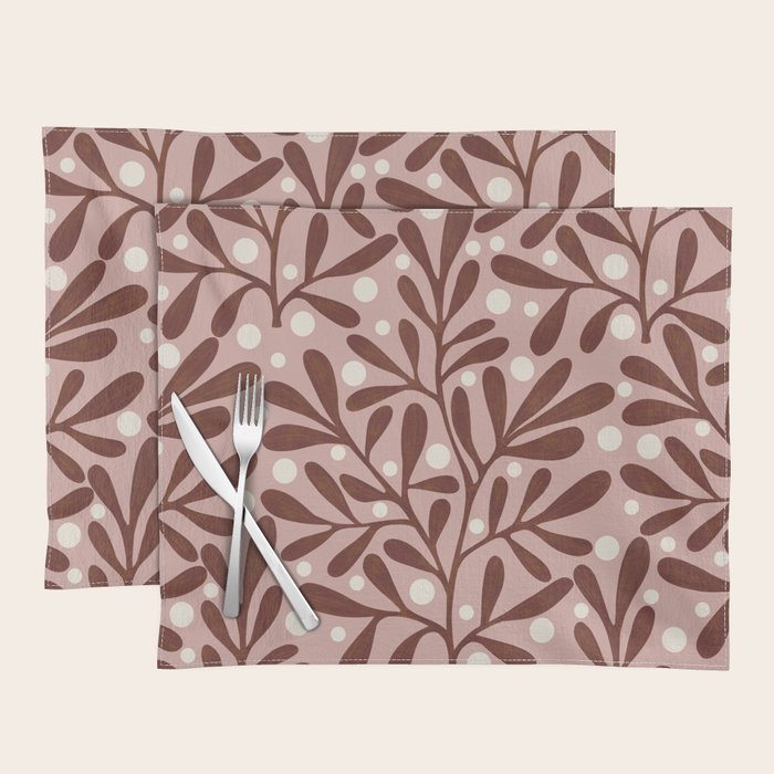 Vase and leaves Placemat Gallery Image 1