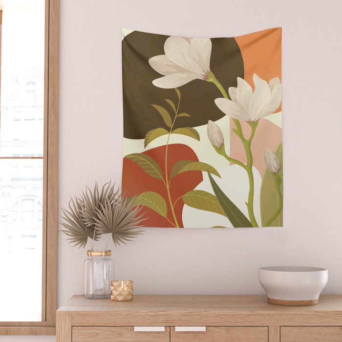 Elegant Shapes 14 Wall Tapestry Gallery Image 2