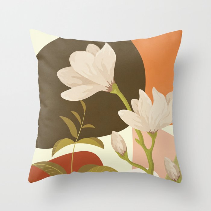 Elegant Shapes 14 Throw Pillow Gallery Image 6