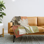 Elegant Shapes 14 Throw Blanket Gallery Image 1